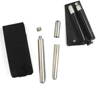 Wholesale CIGAR HOLDER AND TUBE FLASK WITH CASE (Sold by the piece) — wholesale More Wholesale Goods by the case