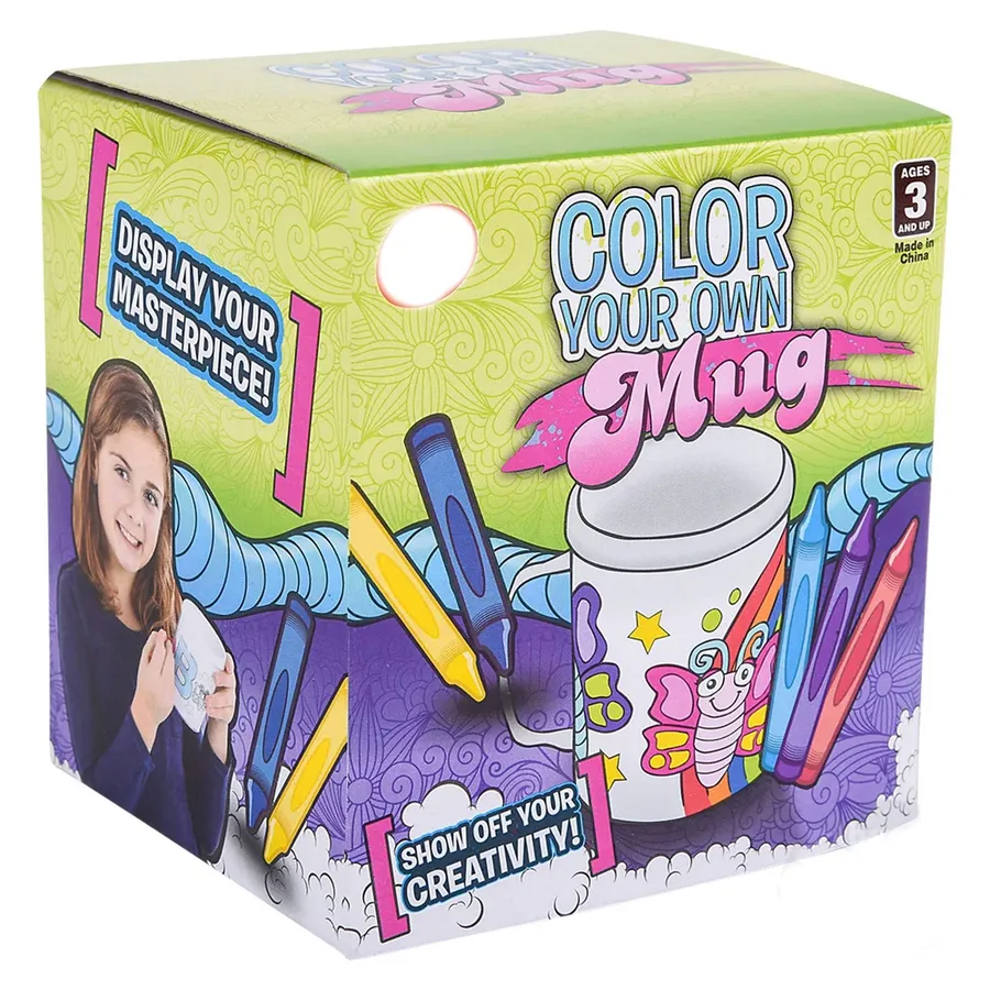 Coloring Mug Toy For Kids Christmas — wholesale Seasonal & Holiday by the case