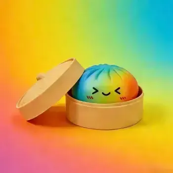 Mystery Streamed Bun Soft Squeeze Fidget Kids Toy Assorted — wholesale Fidgets & Sensory by the case