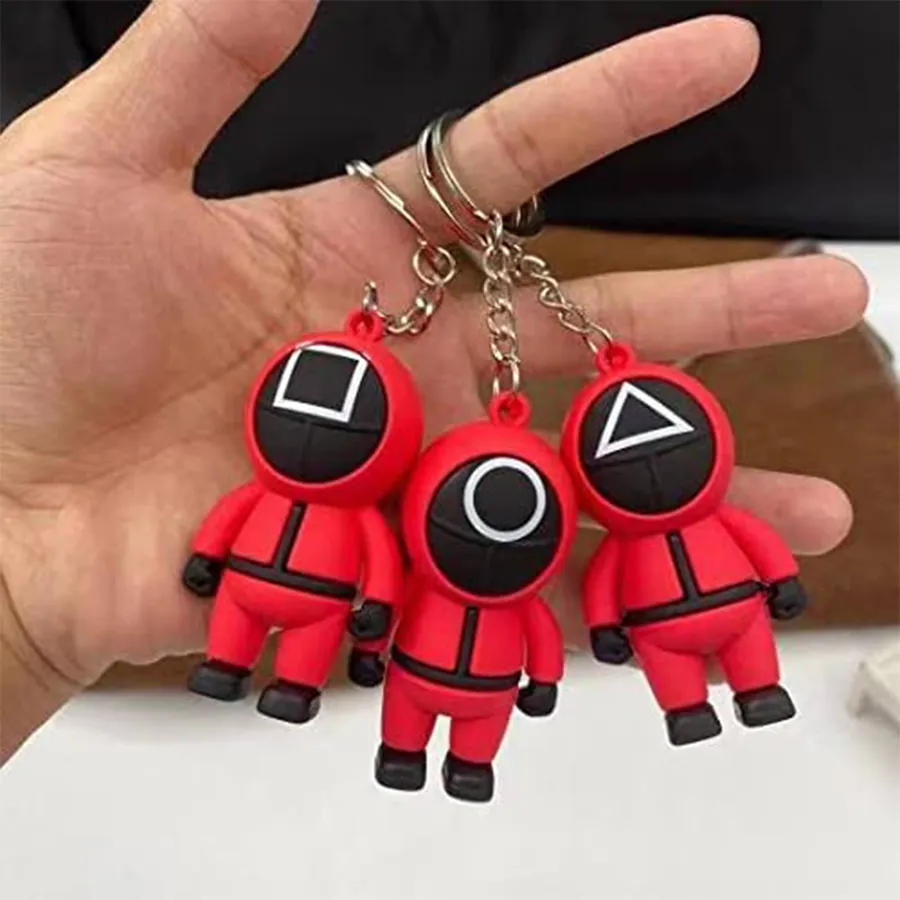 Red Valentine Men Keychain For Kids In Bulk — wholesale Keychains & Charms by the case