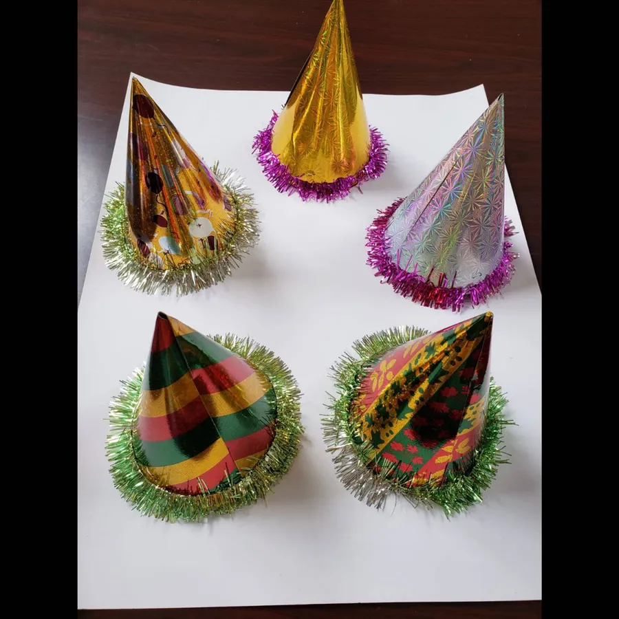 Cone-Shaped Birthday Parties Paper Hats In Bulk — wholesale Apparel & Accessories by the case