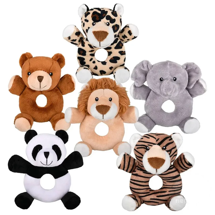 Holiday Décor Infant Plush Rattles Toy — wholesale Plush & Squishies by the case