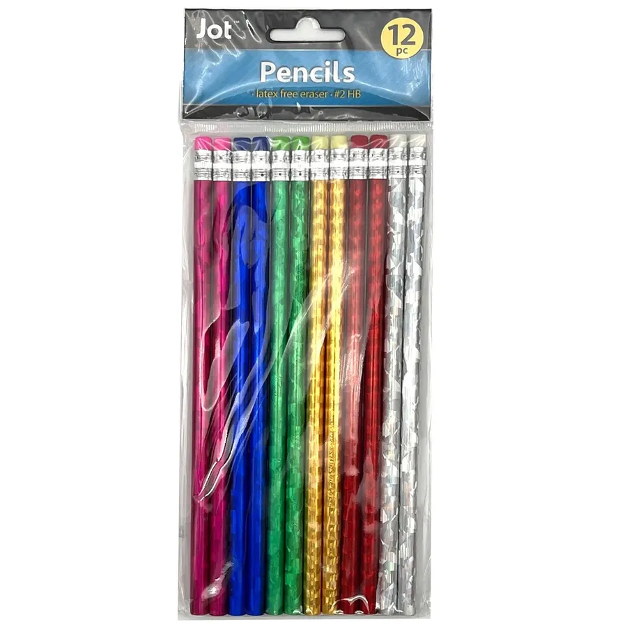 Holographic Pencils - Sparkly and Vibrant Writing Tools — wholesale Stationery & Office by the case
