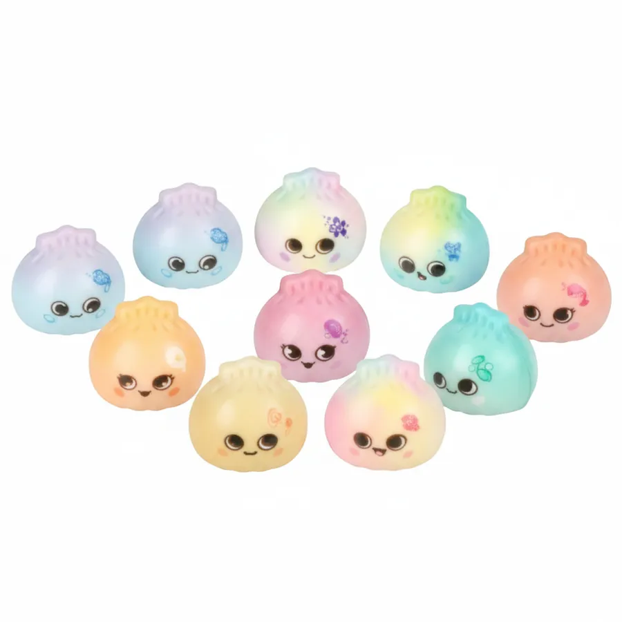 Micro Dumpling Squishy Toys - Mini Sensory Fidget and Stress Relief Toy — wholesale Fidgets & Sensory by the case