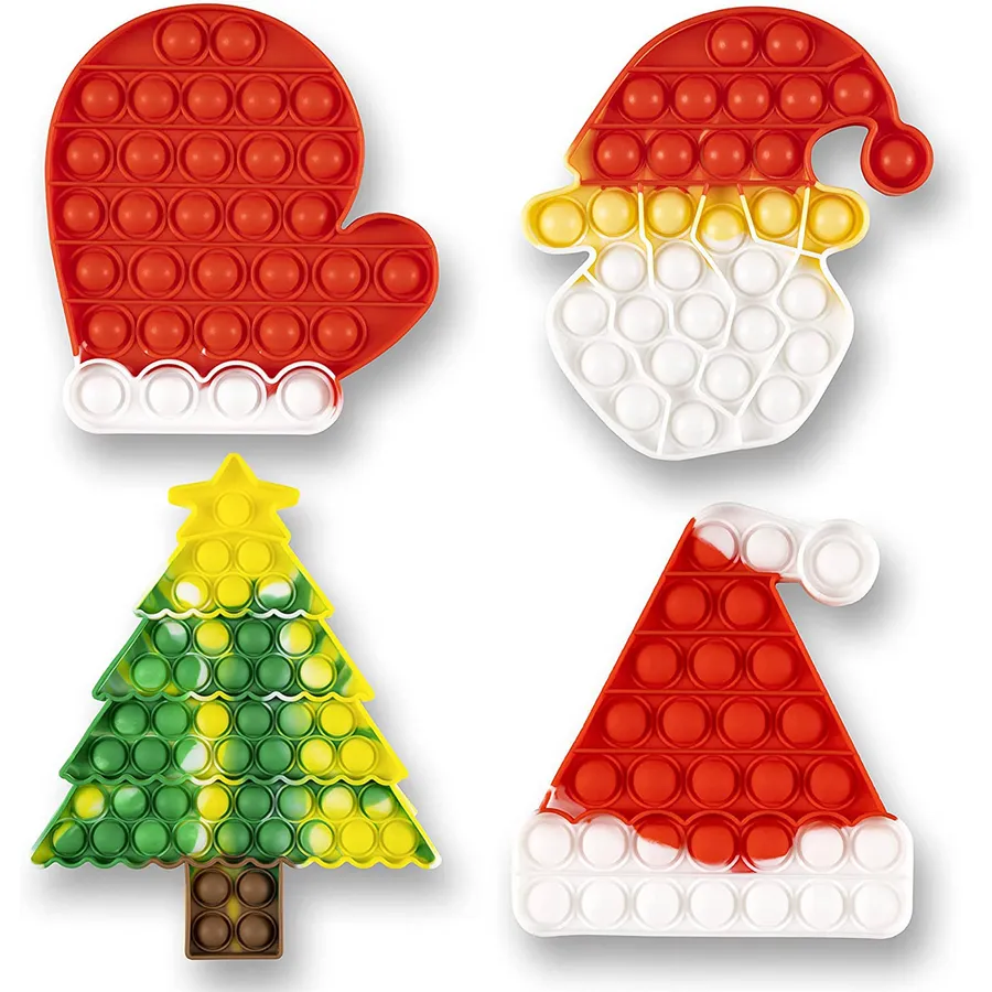 Pop It Fidget Toy Christmas Decor — wholesale Fidgets & Sensory by the case