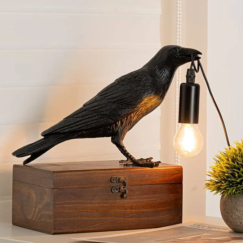 Crow Table Decor Lamp For Home Decoration — wholesale Home & Décor by the case