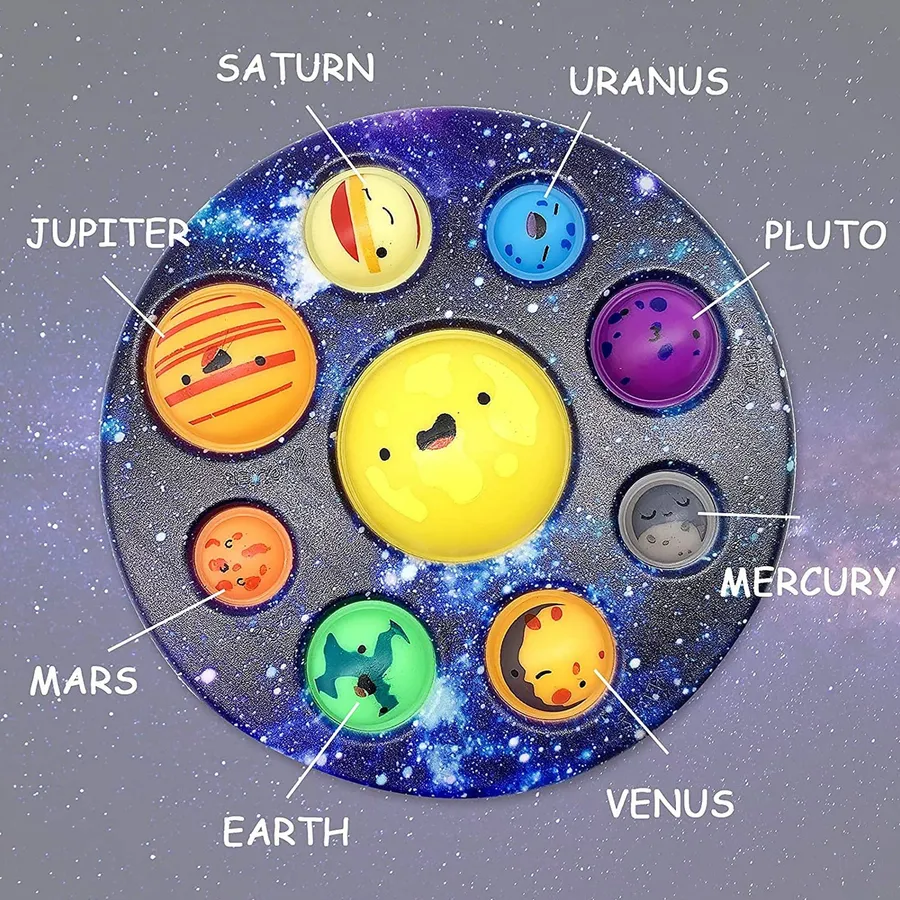 Solar System Educational Fidget Kids Toy — wholesale Fidgets & Sensory by the case