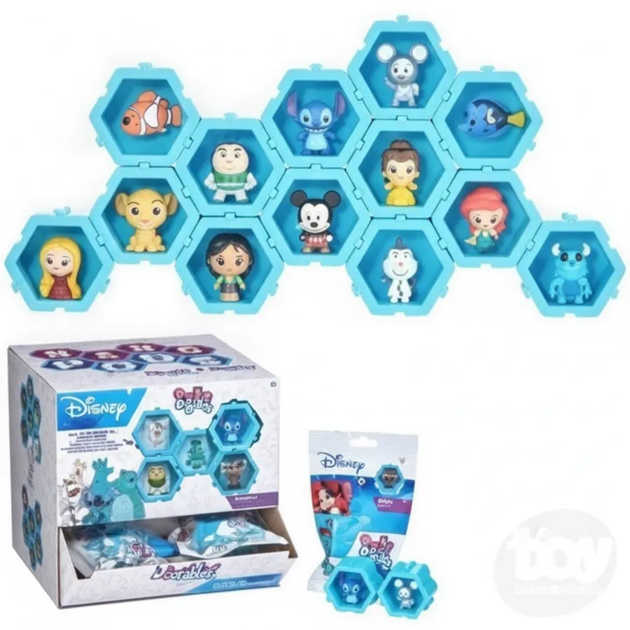 Connectable Miniature Character Pods - Collectible Toy Figures for Kids Party Favors and Prizes — wholesale Party & Gifts by the case
