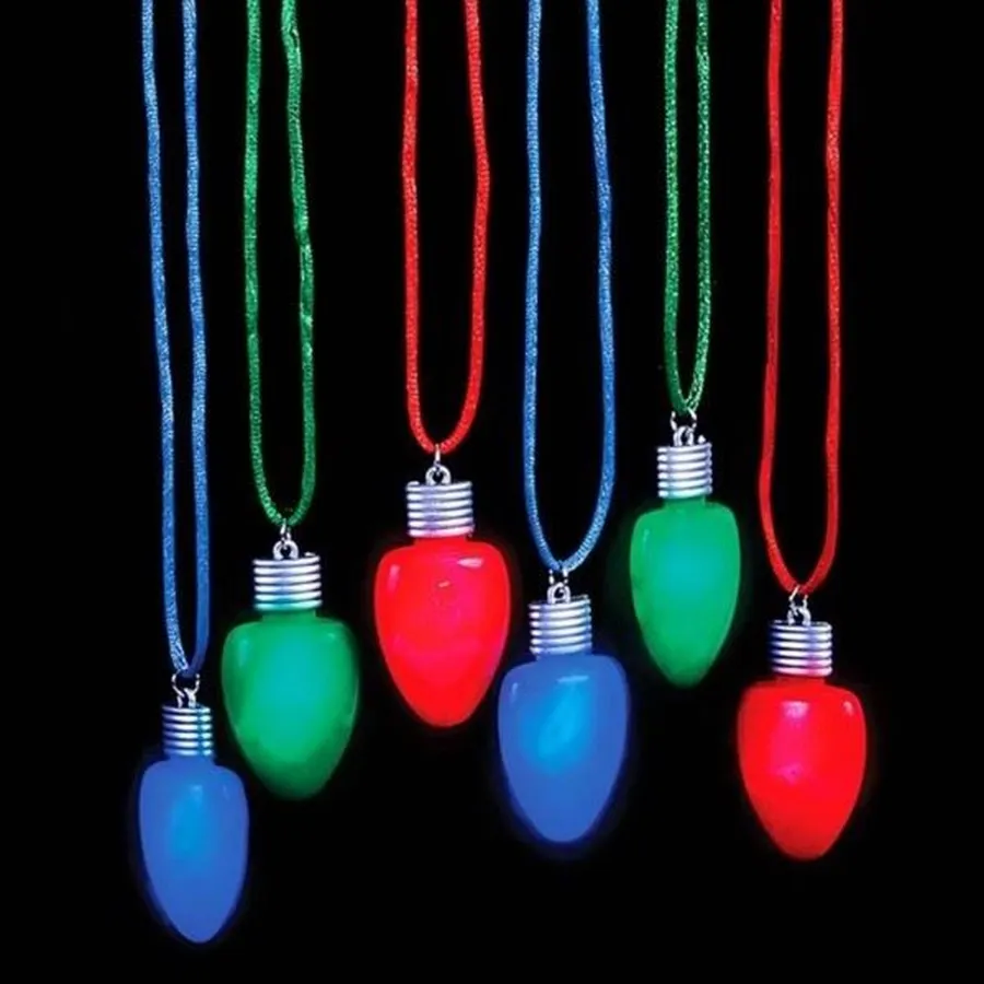 Light Up Bulb Kids Necklace — wholesale Apparel & Accessories by the case