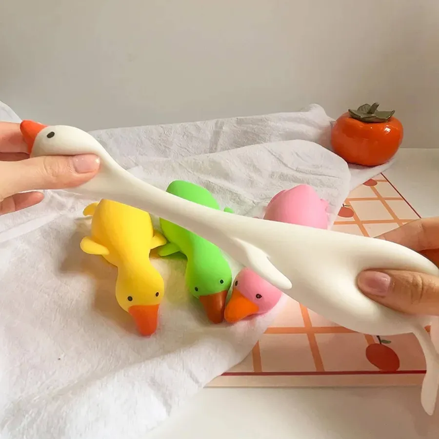Antistress Duck Squeeze Stretch Kids Toys - Assorted — wholesale Fidgets & Sensory by the case