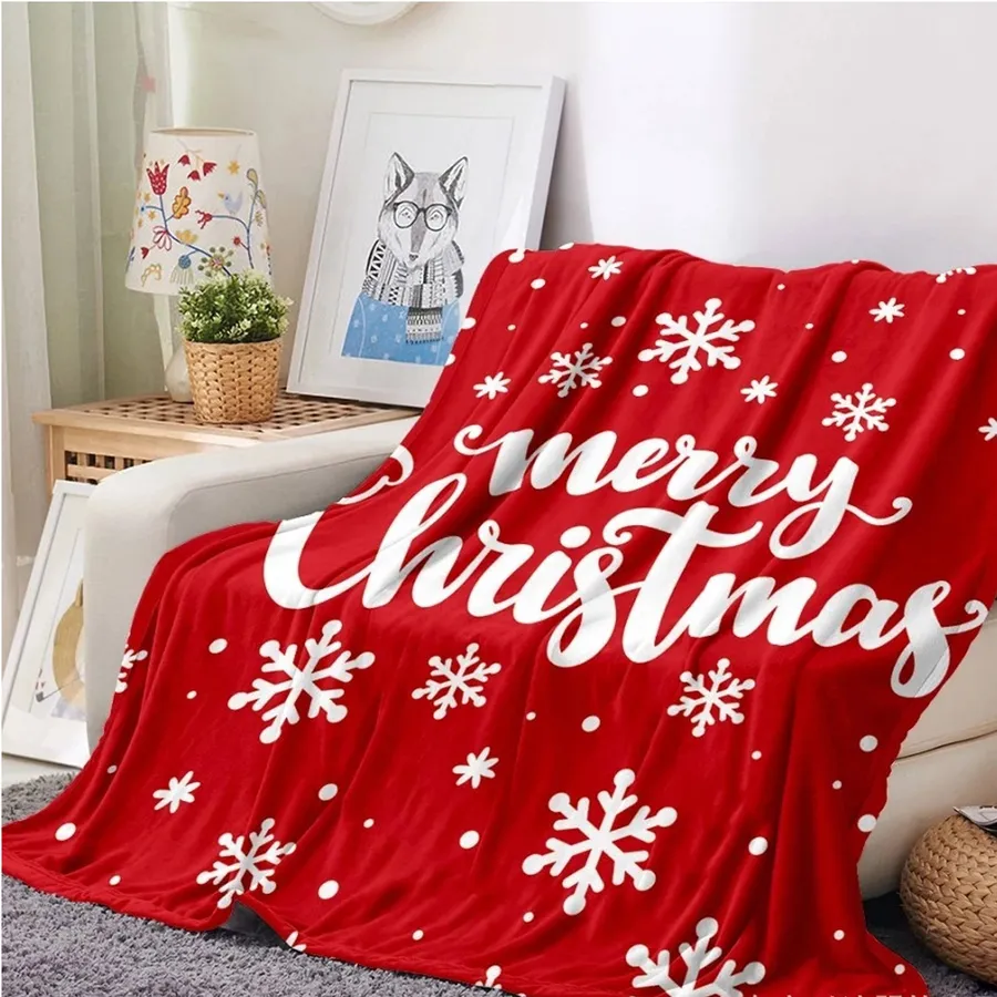 New Christmas Flannel Blanket - Assorted — wholesale Seasonal & Holiday by the case