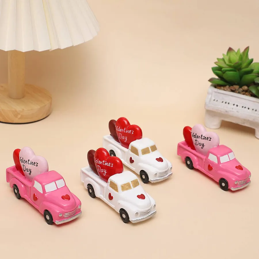 Home Themed Car Couple Statue For Decor - Assorted — wholesale Home & Décor by the case