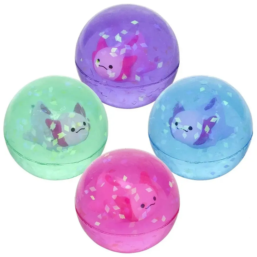 Axolotl Hi-Bounce Kids Ball Toy- In Bulk — wholesale Toys & Games by the case