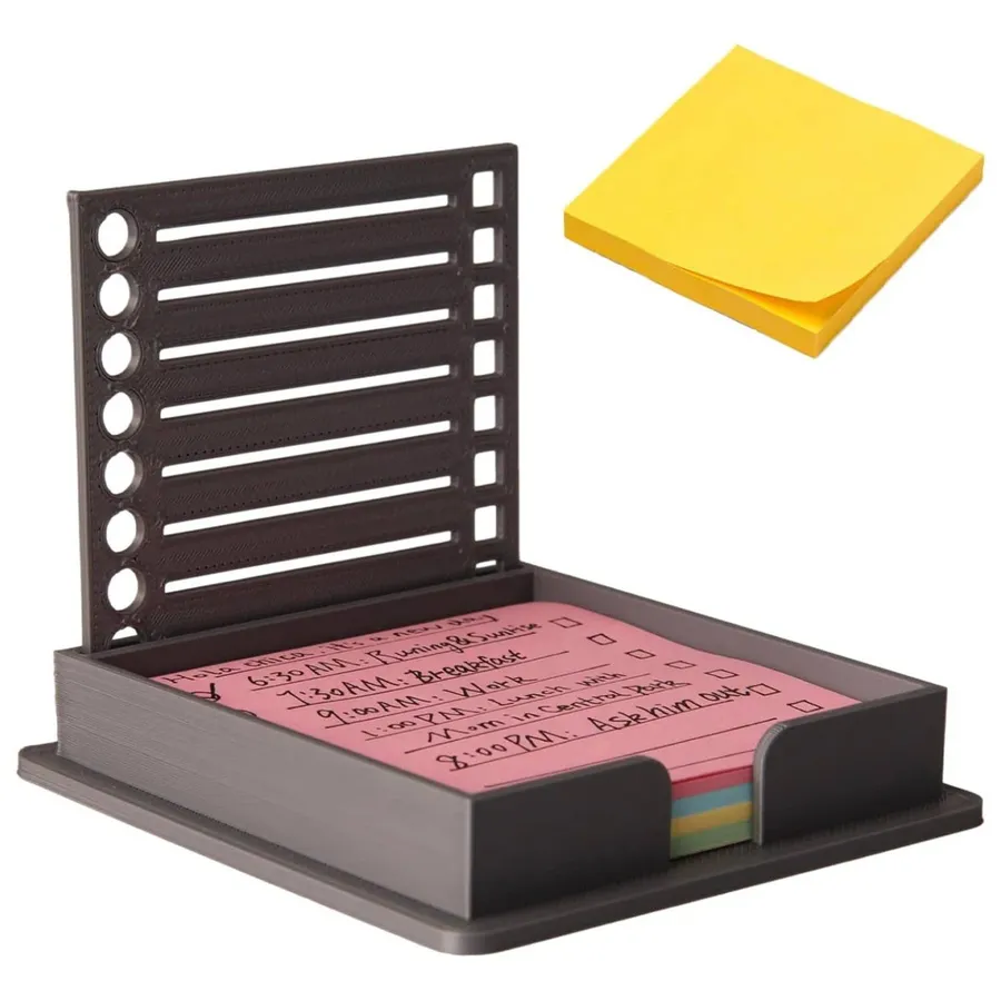 Smart Sticky Note Holder with Guide — Gullee Gadgets Desk — wholesale Stationery & Office by the case
