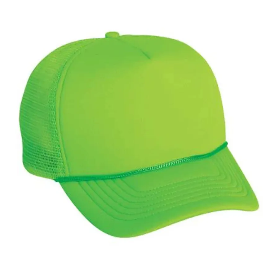 Polyester Foam Front 5-Panel Trucker Hats — wholesale Apparel & Accessories by the case