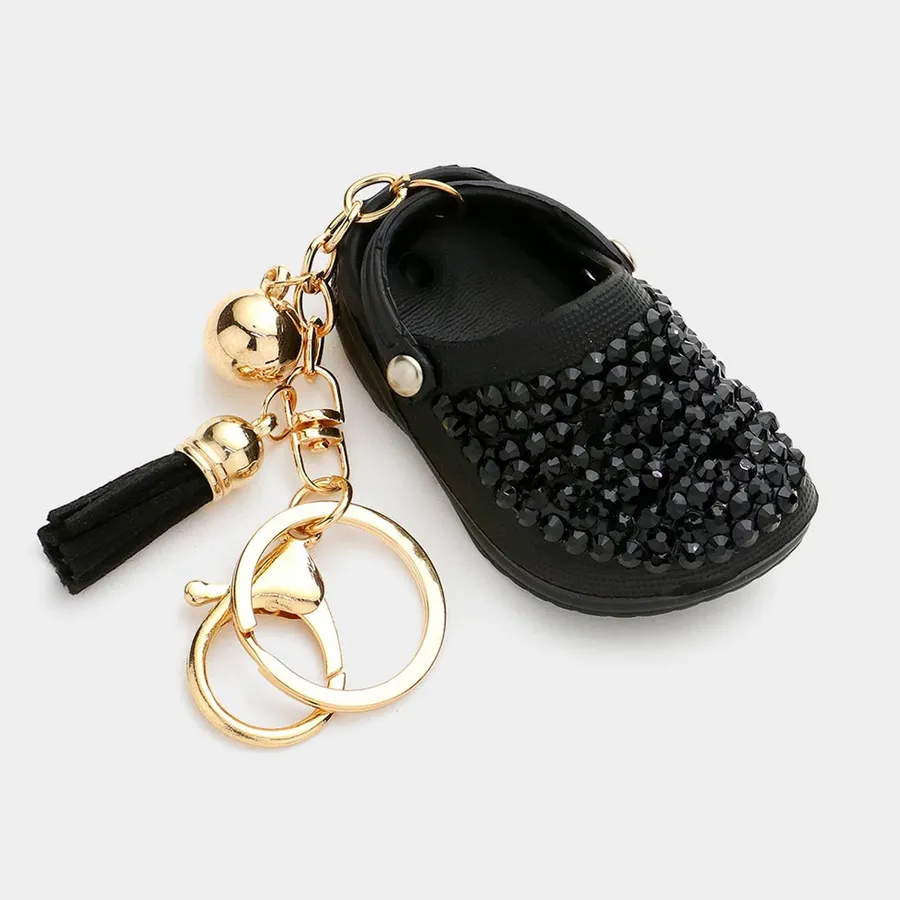 Bling Mini Croc Cute Keychain In Bulk — wholesale Keychains & Charms by the case