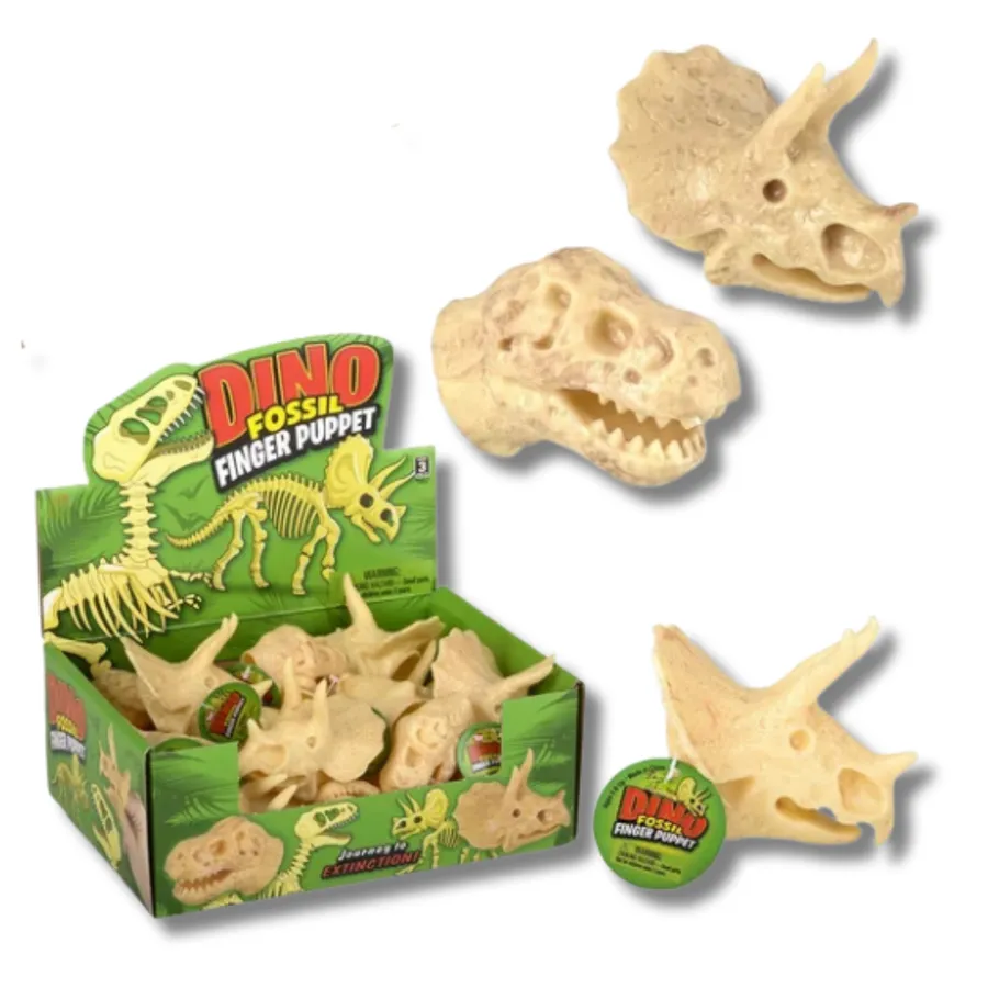Stretchy Dinosaur Finger Puppet Kids Toy — wholesale Toys & Games by the case