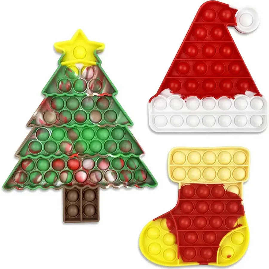 Holiday Pop Fidget Sensory Stuffer Kids Toys — wholesale Fidgets & Sensory by the case