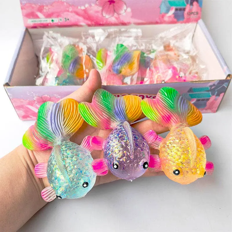 Fish Soft Squeeze Fidget Stress Relief Kids Toy — wholesale Fidgets & Sensory by the case