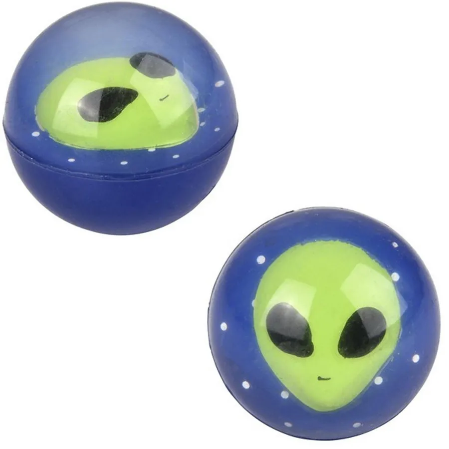 Alien Hi Bounce Ball: Fun and Bouncy Toy Keeraft Home Gifts — wholesale Toys & Games by the case