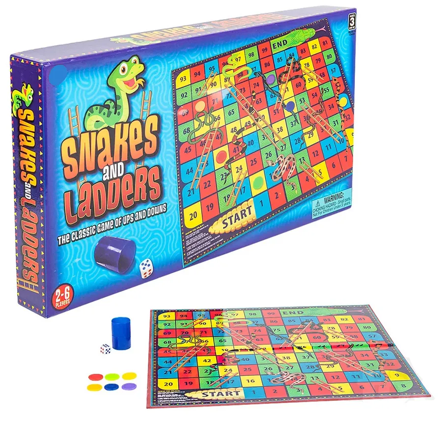 Snakes And Ladders Board Game For Kids In Bulk — wholesale Toys & Games by the case