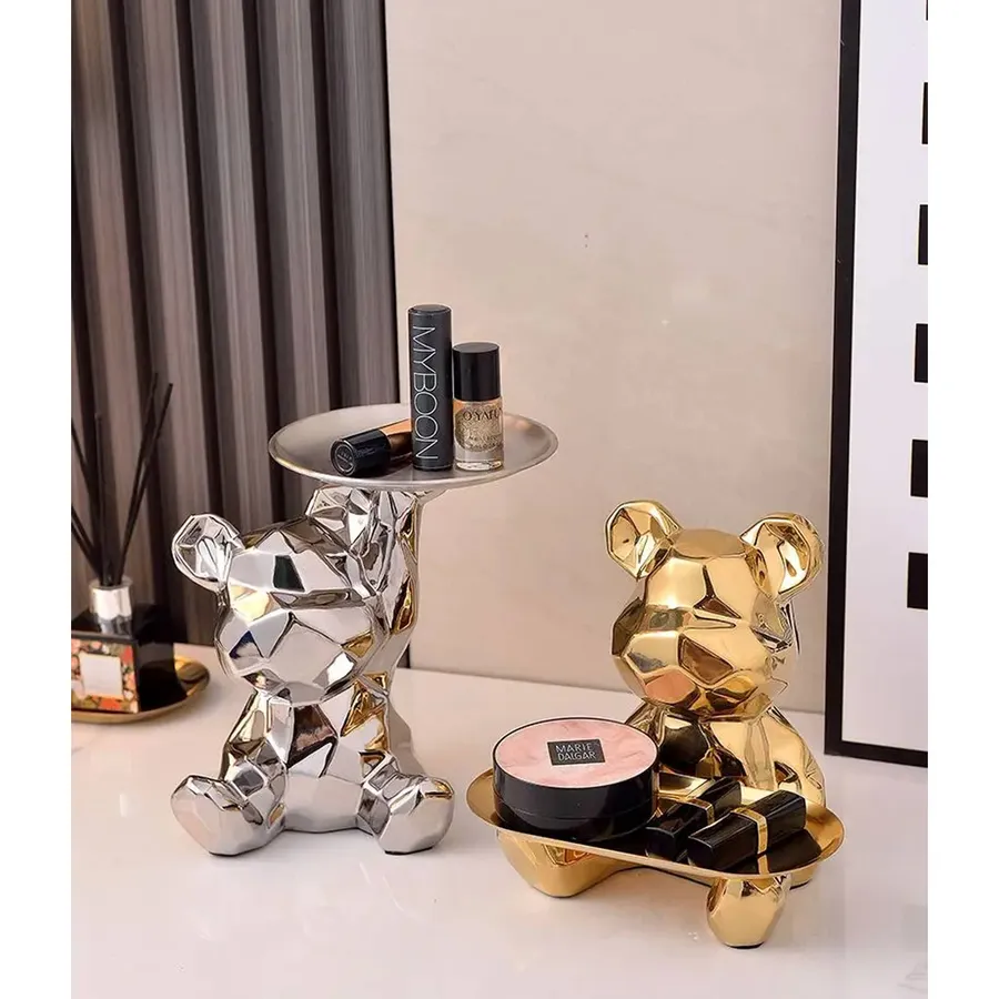 Luxury Bear Storage Tray Creative Home Decor — wholesale Home & Décor by the case