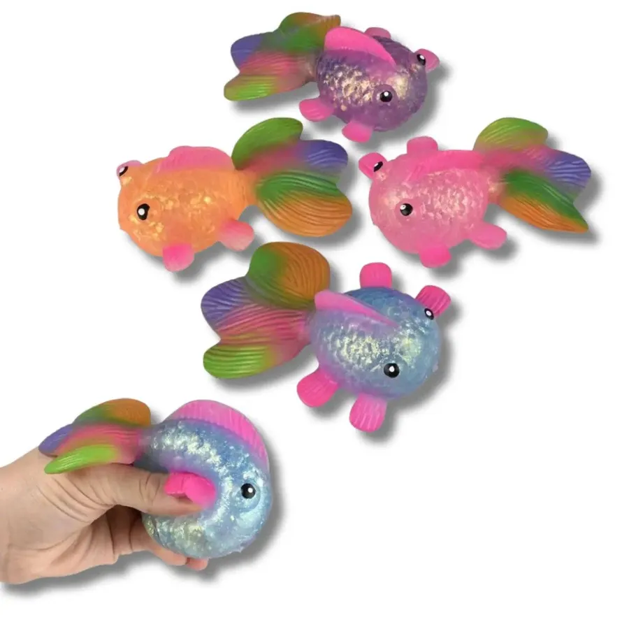 Rainbow Fish Squeezy Sugar Fidget Kids Toy — wholesale Fidgets & Sensory by the case