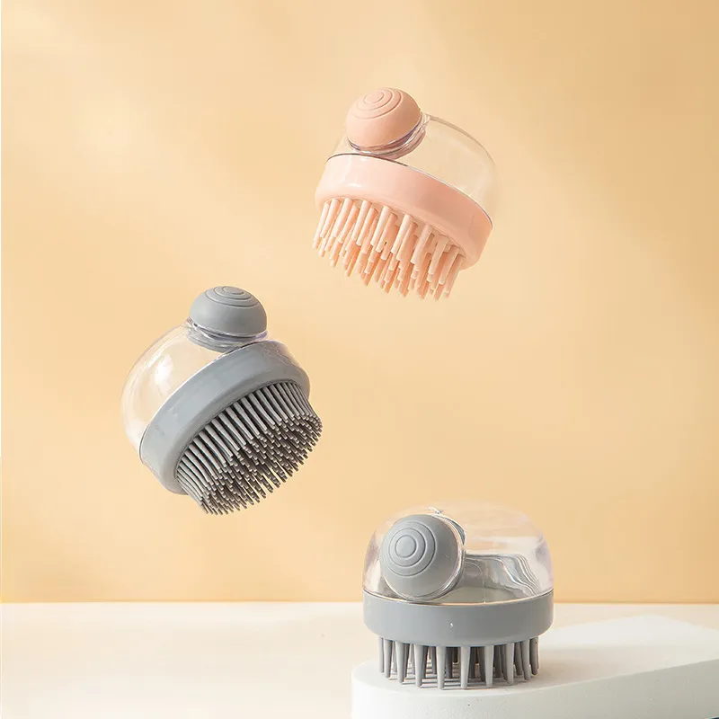 Silicone Bath Grooming Brush For Pets - Assorted — wholesale Beauty & Personal Care by the case