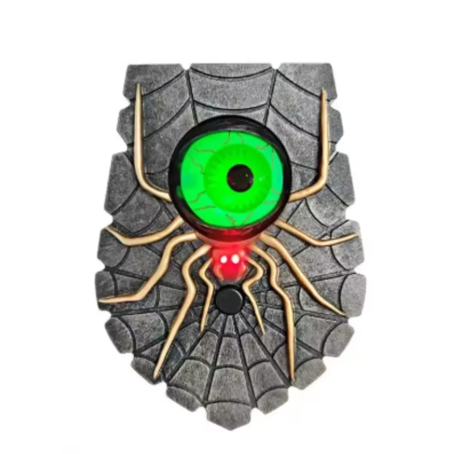 Glowing Spider Eyeball Doorbell Sound Prop Home Decor — wholesale Home & Décor by the case