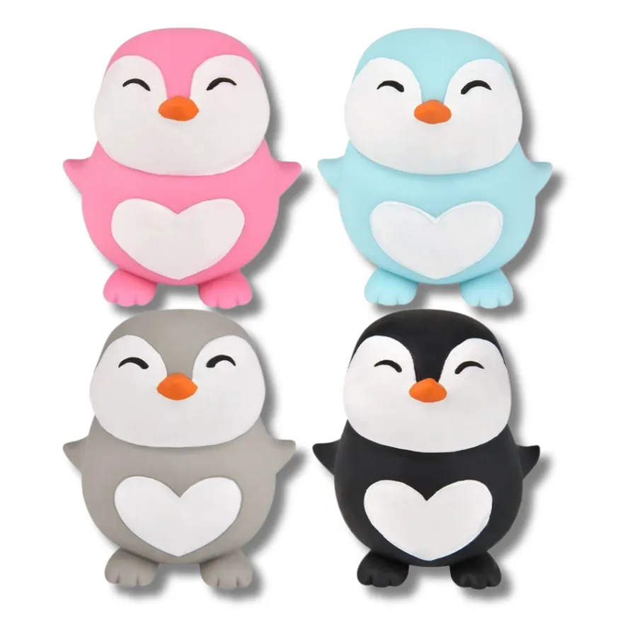 Squeezy Fidget Penguin Kids Toy - Assorted — wholesale Fidgets & Sensory by the case