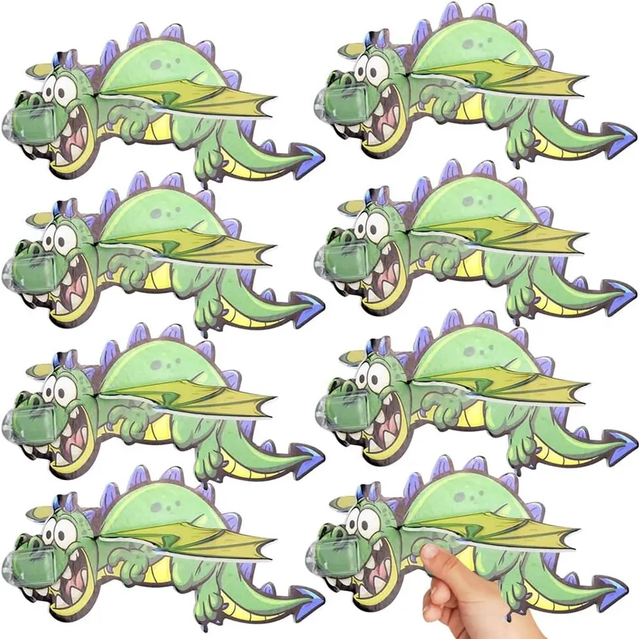 Foam Dragon Glider Airplane Toy Set – 24PCS Flying Dragon Gl — wholesale Toys & Games by the case