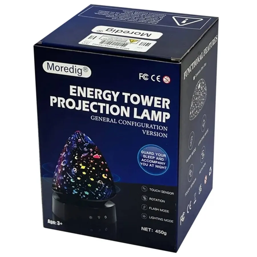 Rotating Sensor Touch Projection Light In Bulk — wholesale Home & Décor by the case
