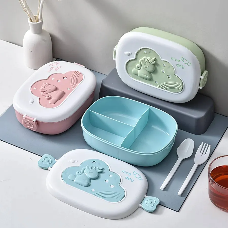 Portable Microwave Lunch Box For Kids - Home Decor — wholesale Home & Décor by the case