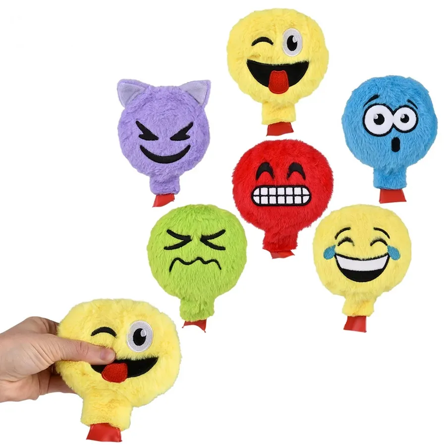 Cute Plush Furry Emoji Kids Toy - Assorted — wholesale Plush & Squishies by the case