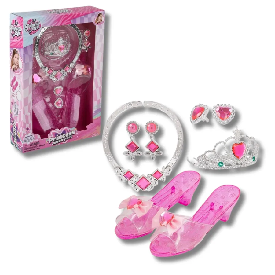 Playing Princess Jewelry Set Kids Toys — wholesale Apparel & Accessories by the case