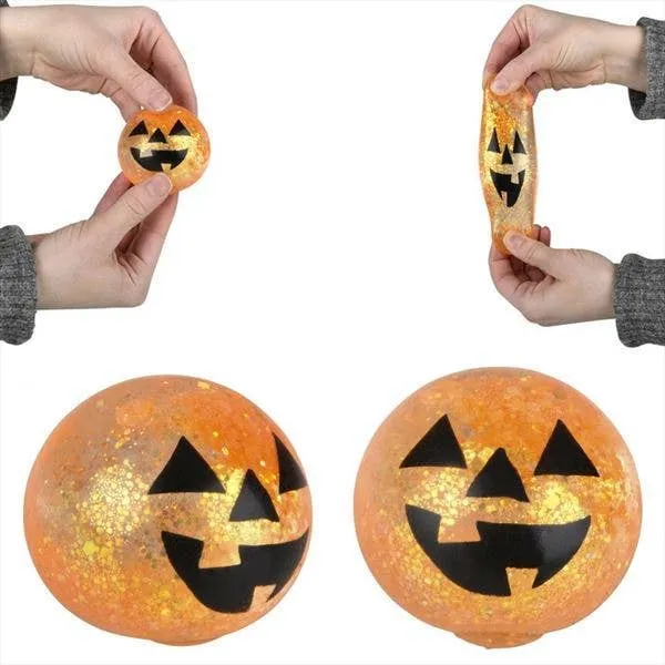 Pumpkin Squeeze Sugar Ball Fidget Kid Toy- In Bulk — wholesale Fidgets & Sensory by the case