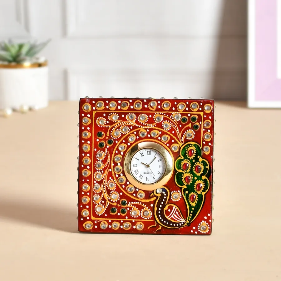 Timeless Elegance Marble Clock with Mee Keeraft Gifts — wholesale Home & Décor by the case