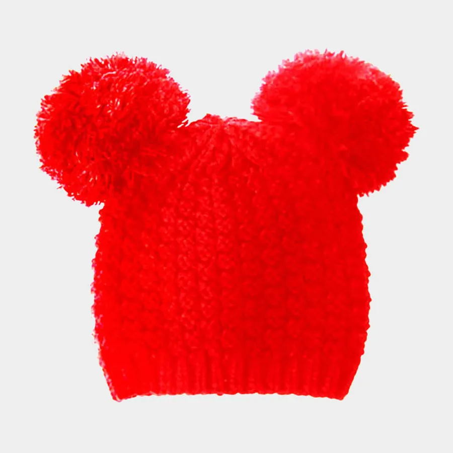 Double Pom Pom Knit Beanie Hat Foe Winter - Assorted — wholesale Apparel & Accessories by the case