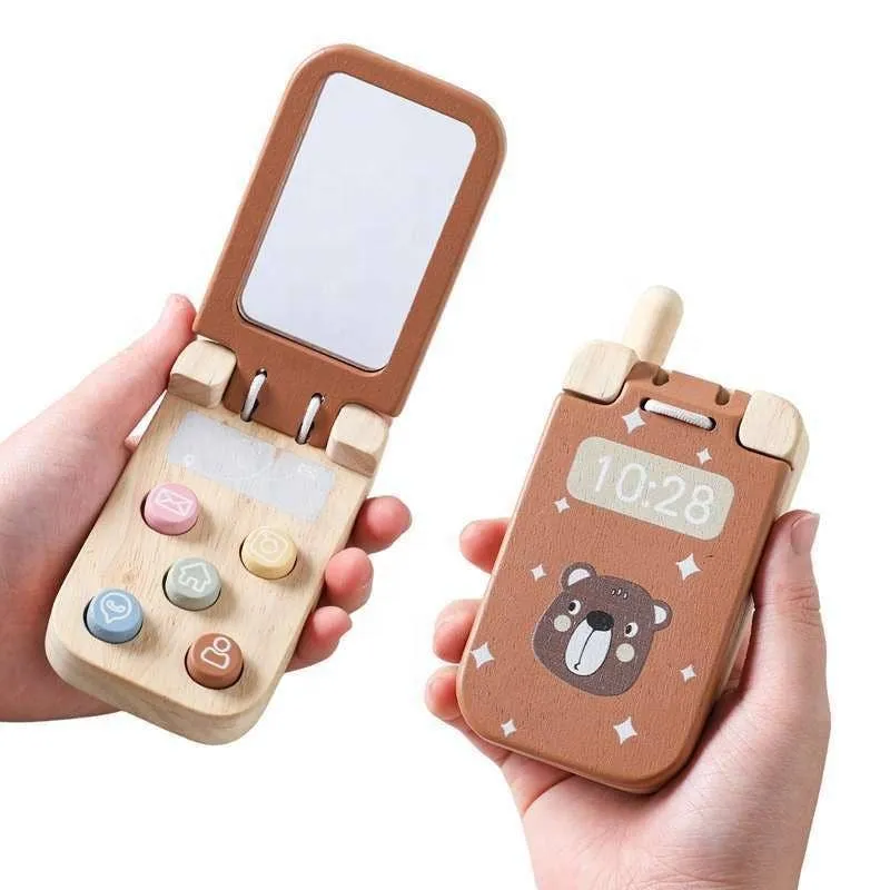 Mobile Phone Themed Wooden Montessori Kids Toys — wholesale Tech & Gadgets by the case