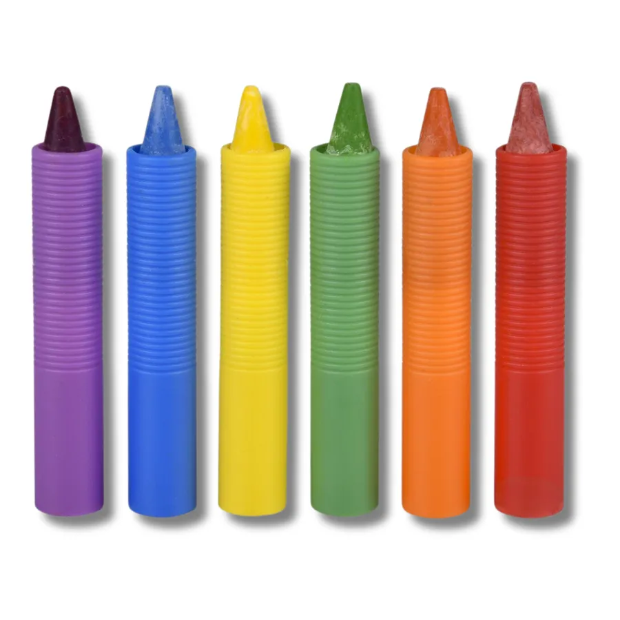 Rainbow Crayons Colors Set For Kids - Assorted — wholesale More Wholesale Goods by the case