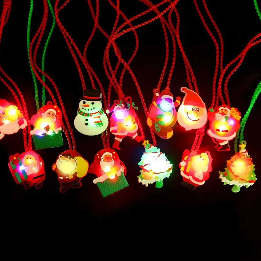 New Year & Light Up Necklace Kids Toys — wholesale Apparel & Accessories by the case
