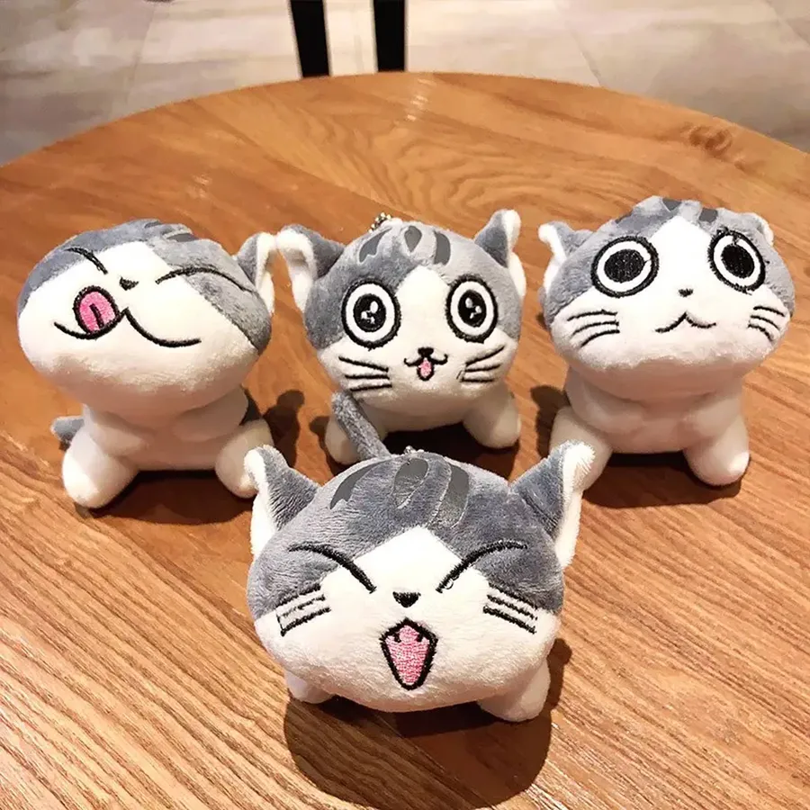 Cat Kitten Soft Stuffed Plush Bag Pendants In Bulk — wholesale Plush & Squishies by the case