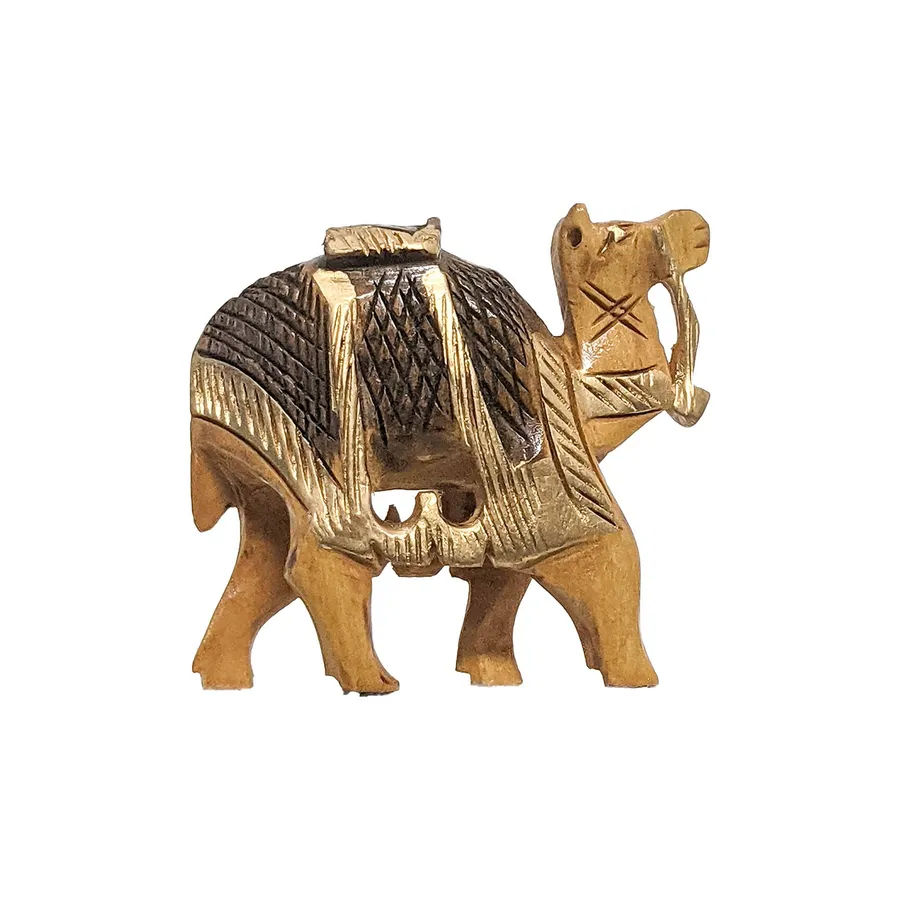 Handcrafted Wood Camel Statue — wholesale Toys & Games by the case