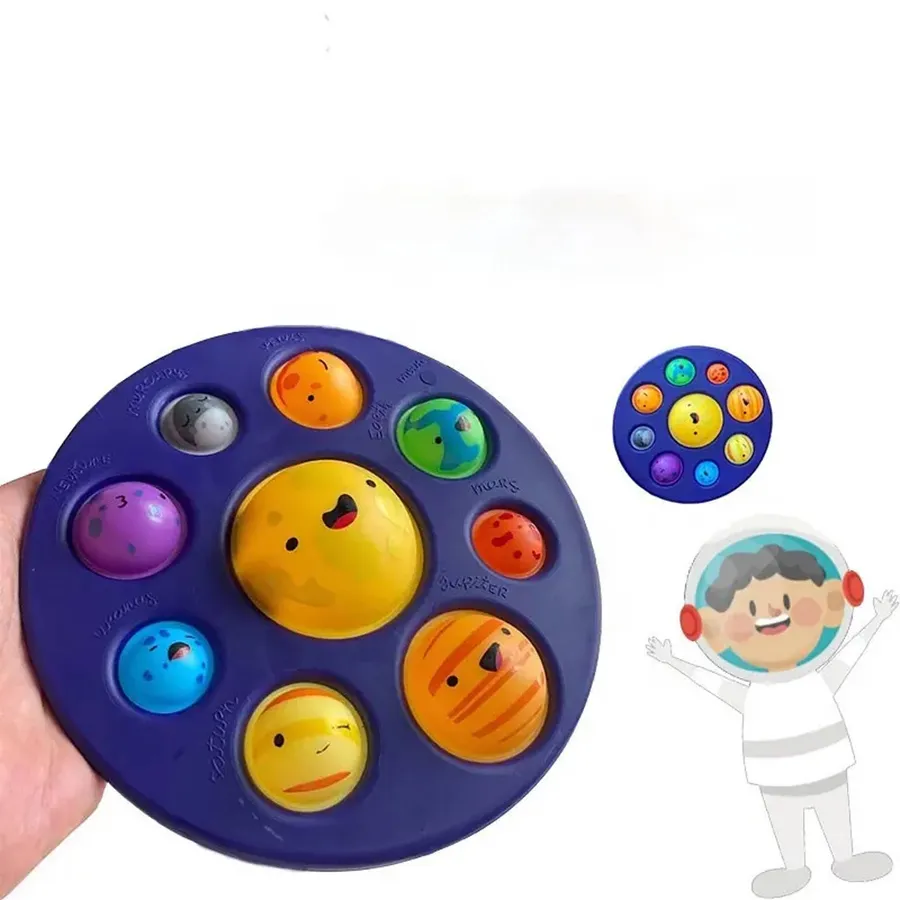 Educational Solar System Fidget Kids Toy — wholesale Fidgets & Sensory by the case