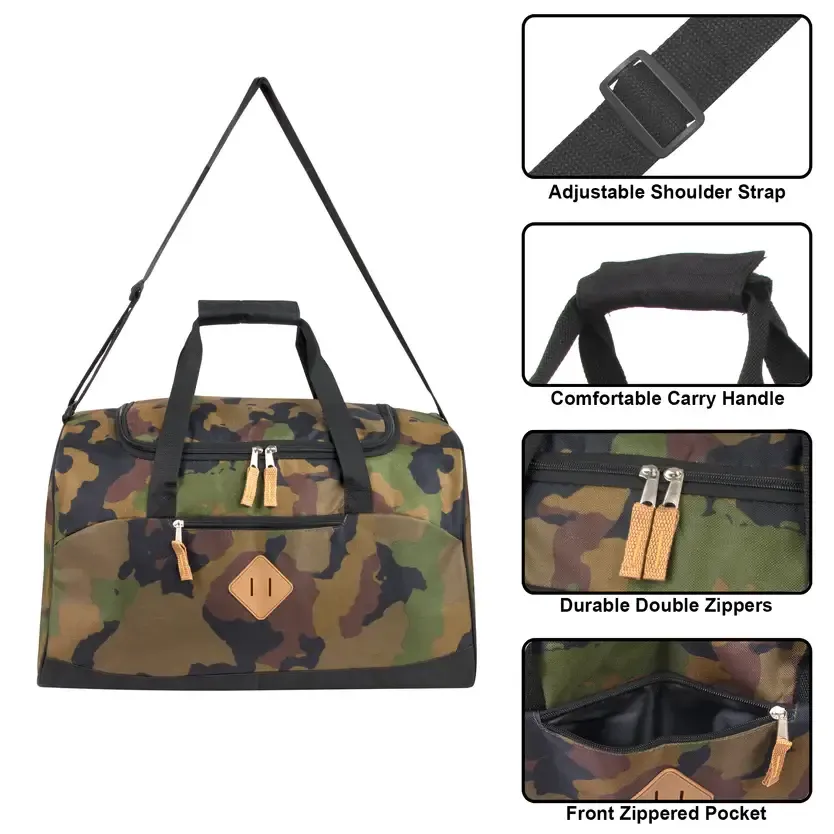 Easter Camo Print Duffle Bag 20" For Travelling — wholesale Seasonal & Holiday by the case