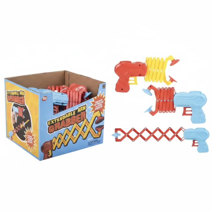 Extendable Robot Claw Grabber Toy - Fun Novelty Toys for Kids Party Favors and Prizes — wholesale Party & Gifts by the case