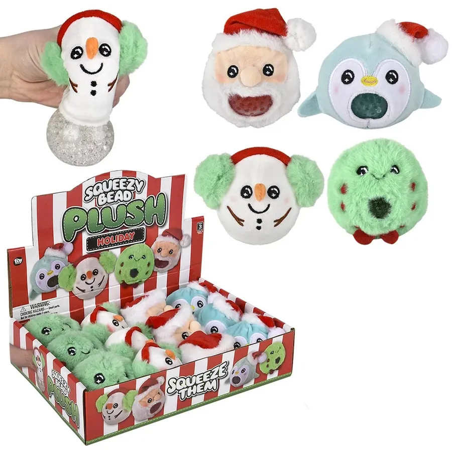Home Decor Squeezy Water Bead Plush Toy — wholesale Plush & Squishies by the case