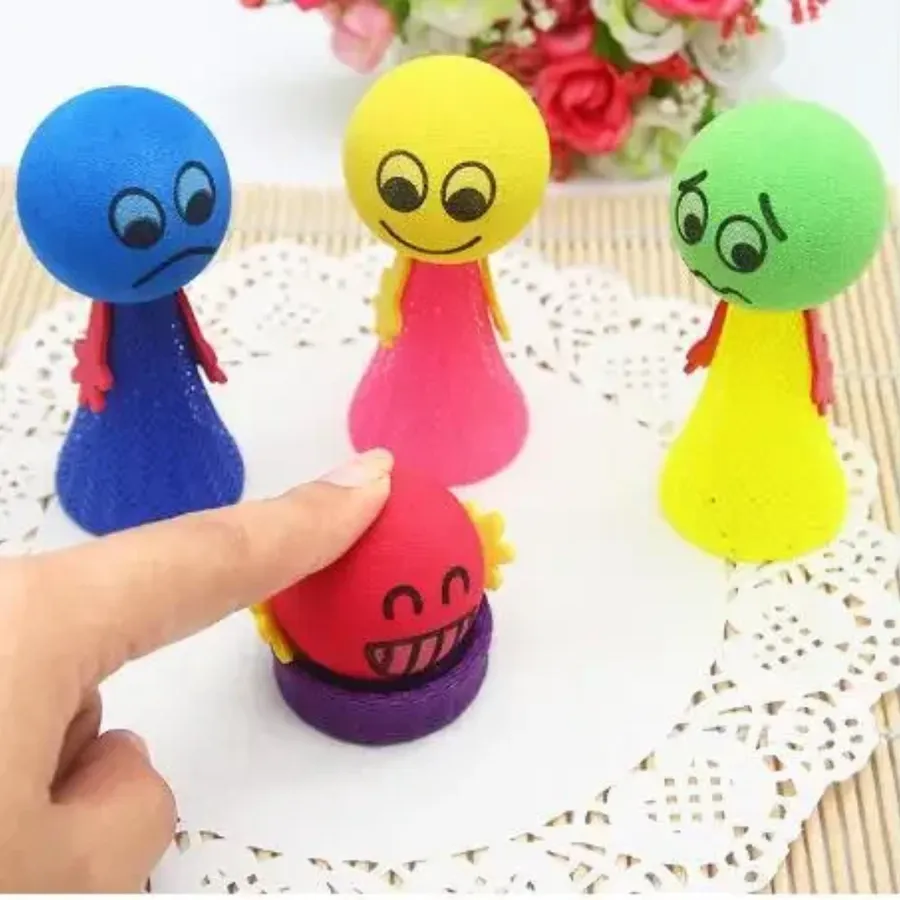 Jumping Plastic Elf Toy – Fun Gift for Kids, Multicolor — wholesale Toys & Games by the case