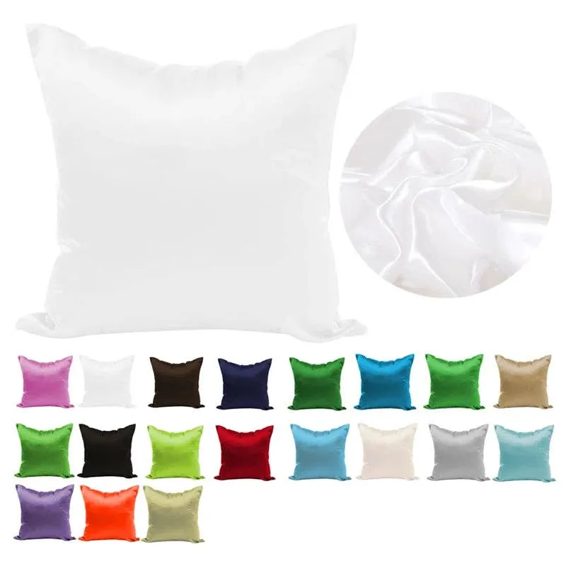 Soft Satin Cushion Cover for Sofa — wholesale Home & Décor by the case