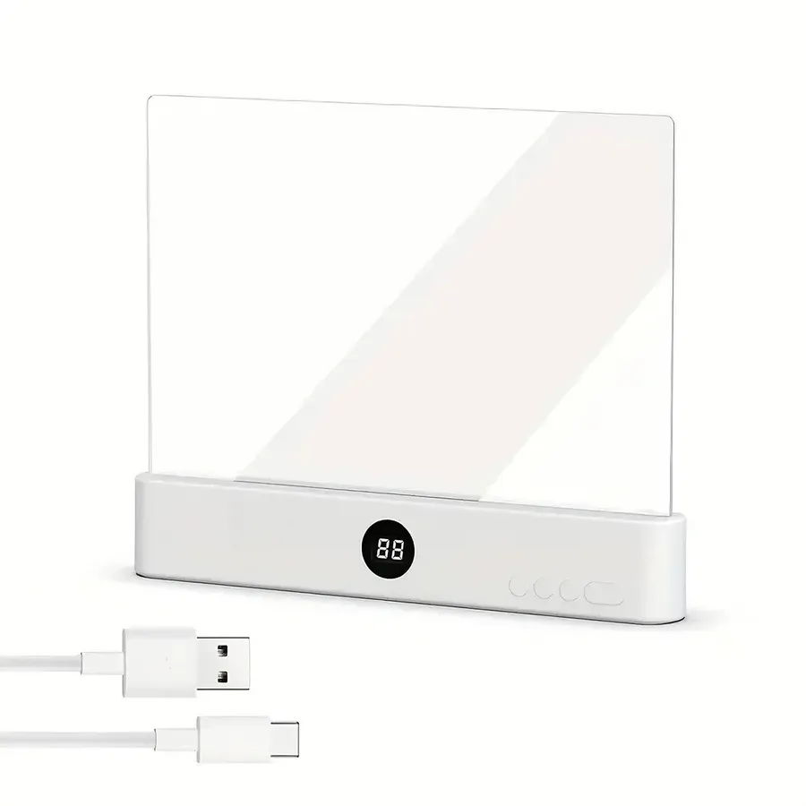 LED Book Light Clip-On 3-Color — Gullee Gadgets Rechargeable — wholesale Kitchen & Drinkware by the case